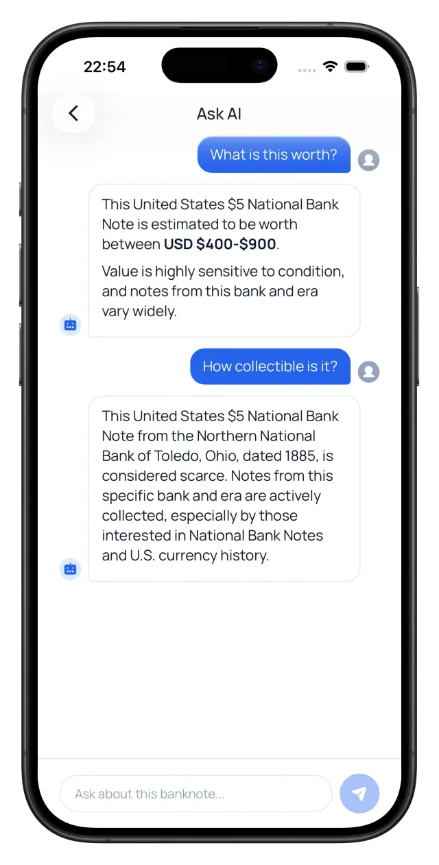 Turn a result into useful research screen in Money AI